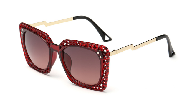 Sunglasses Luxury Brand Design Women Metal Sun glasses Fashion Lady Shades UV400 Eyewear oculos gafas de sol