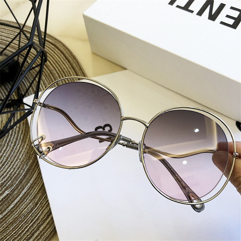 Women Sunglasses Luxury Decoration Classic Eyewear Sunglasses Original Brand Designer Sun Glasses Fashion UV400