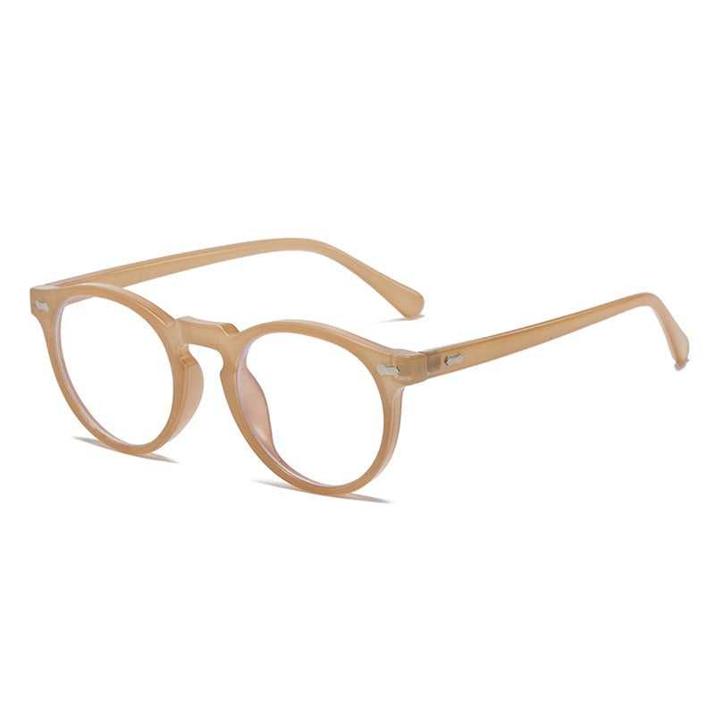 Fashion Sunglasses for Men Women Vintage Small Round Frame Sun Glasses Yellow Lens UV400 Goggles Shades Eyewear