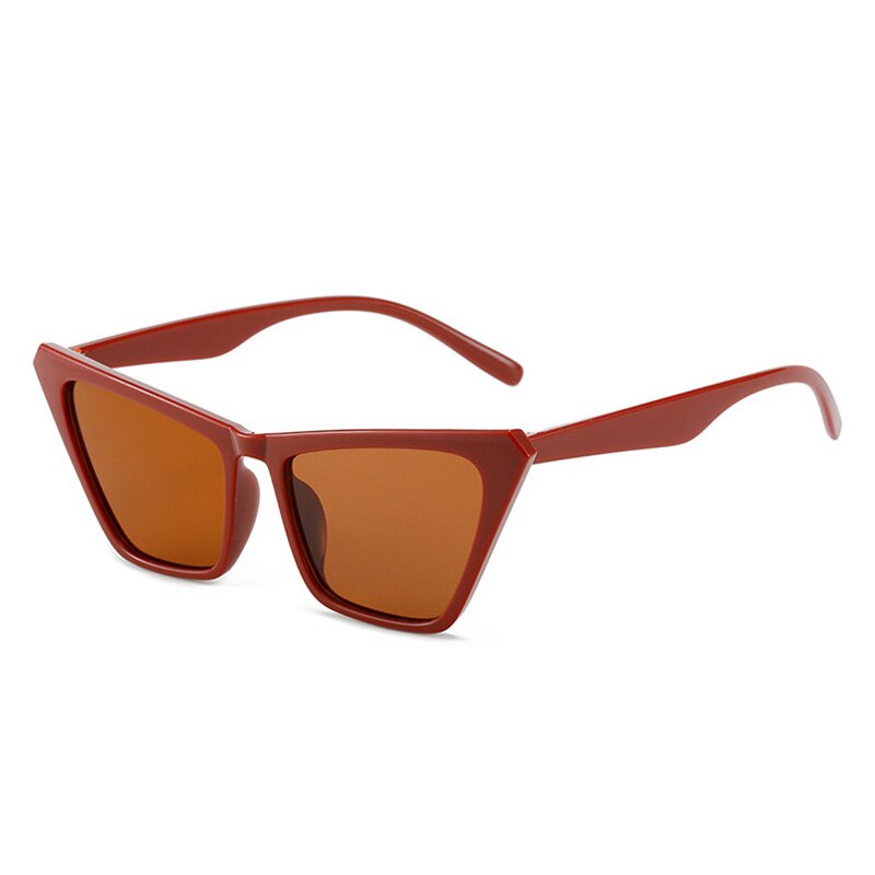 Fashion Retro Cat Eye Sunglasses Green Yellow Shades Eyewear for Women/Men Gradient Glasses