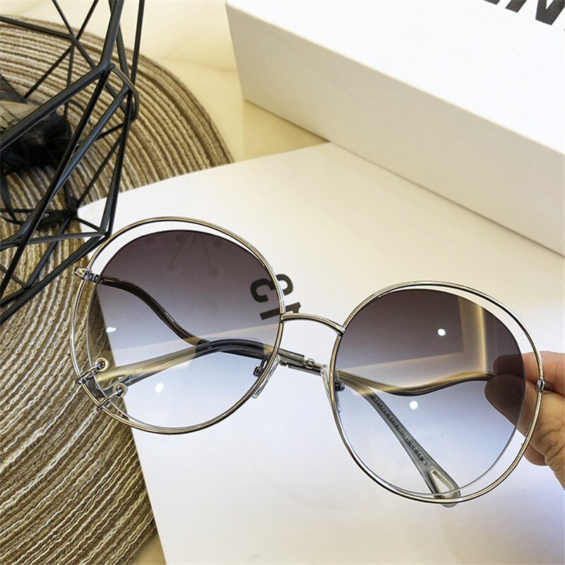 Women Sunglasses Luxury Decoration Classic Eyewear Sunglasses Original Brand Designer Sun Glasses Fashion UV400