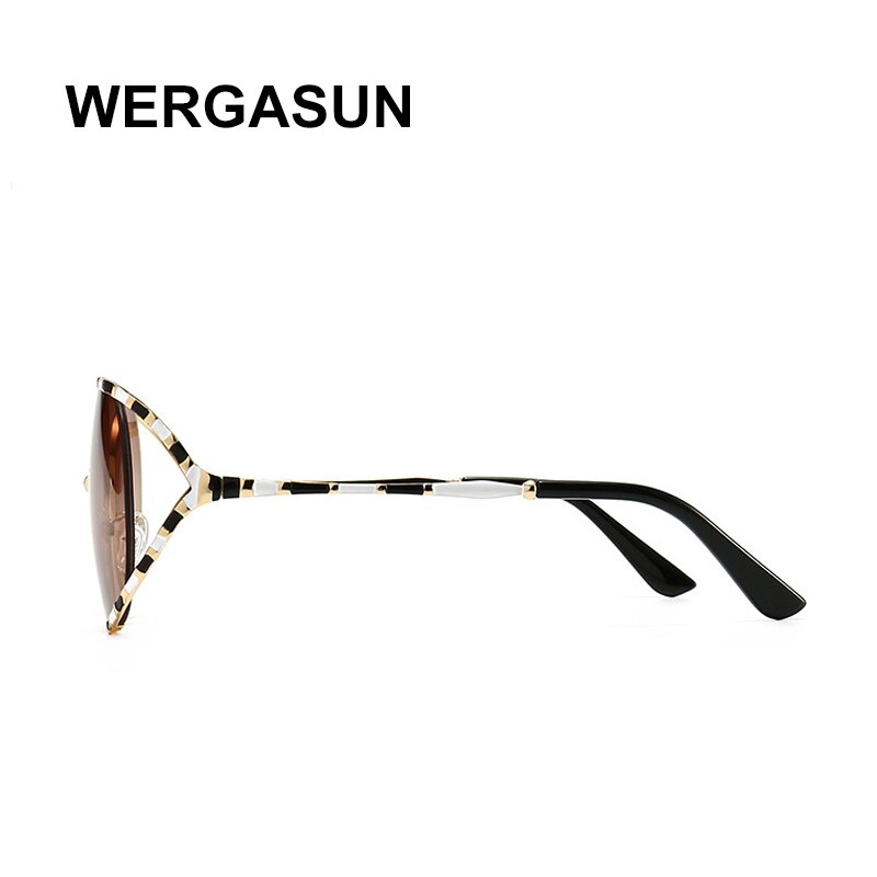 Fashionable And Modern Metal Sunglasses Metal Large Frame Baking Varnish Sunglasses Street Photos Ins Sunglasses
