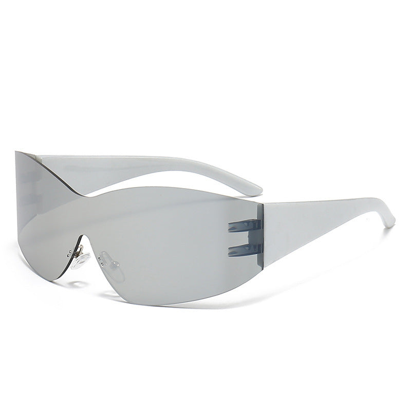 Fashionable Lightweight Oversized Sunglasses for Men, UV Protection, Stylish Frame, Ideal for Driving, Sports, and Cycling