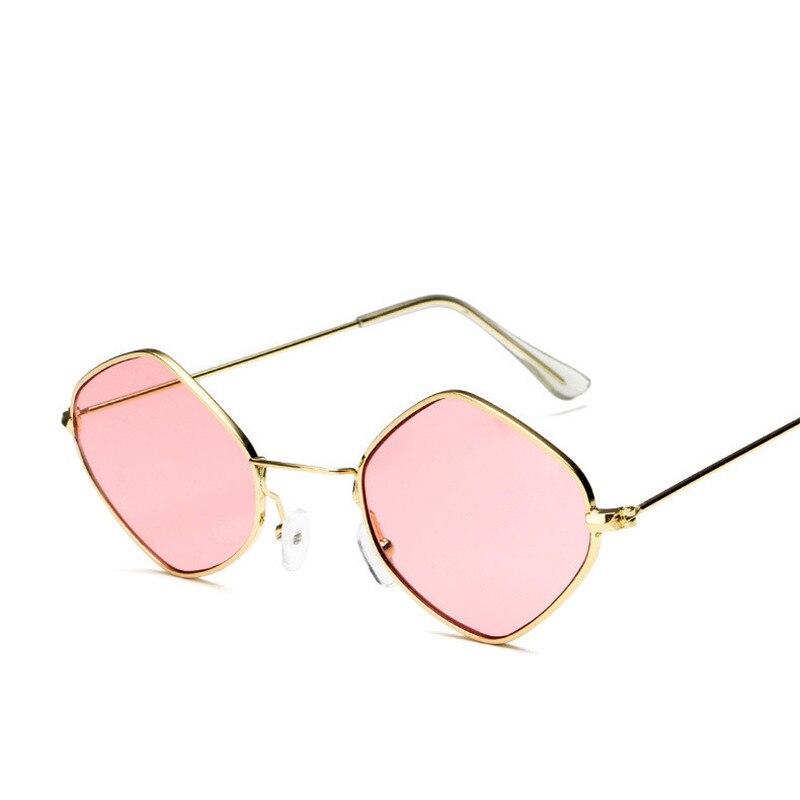 Polygon Sunglasses Women Men Brand Designer Vintage Sunglasses Clear Sun Glasses Sexy Fashion Couple Eyewear