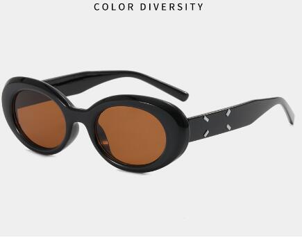 Women's trendy sunglasses fashionable cat eye sunshade