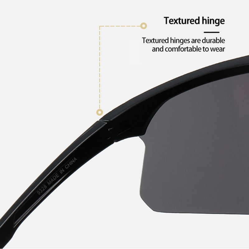 Fashion Riding Protection Goggles Eyewear Polarized Sports Men Sunglasses Mountain Bike Bicycle Road Windshield Cycling Glasses