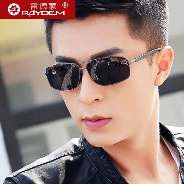Polarized Men's Vintage Sunglasses Aluminum Sun Glasses Goggle Eyewear Accessories For Men