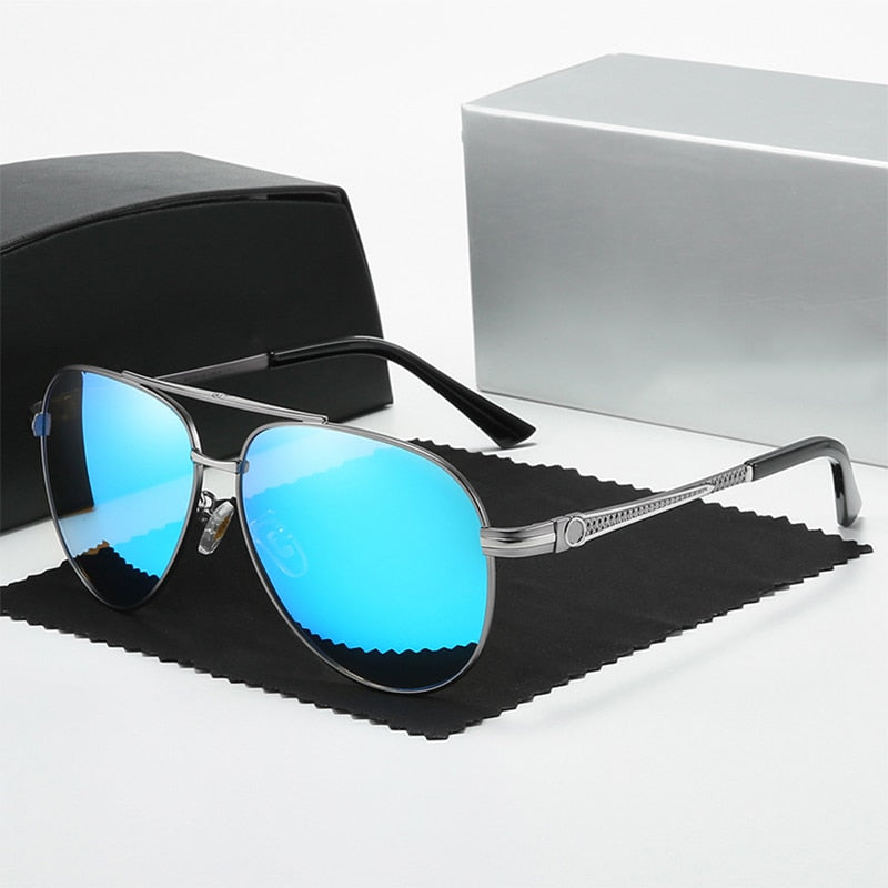 Luxury Brand Mercede Sunglasses Men Polarized Driving Coating Mirror Glasses UV400 Pilot Eyewear Vintage Gafas De Sol Hombre 749