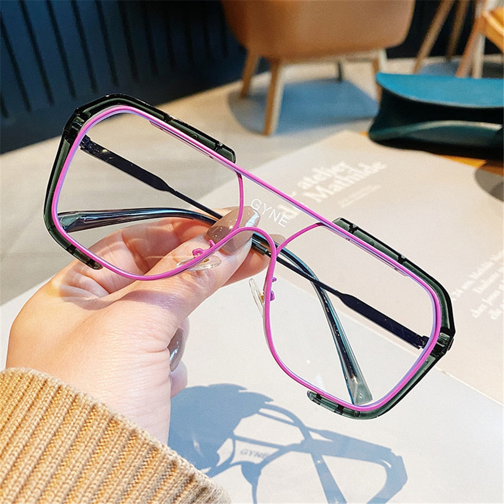 Children's Sunglasses Boys Girls Printed Sun Glasses Fashion Retro Baby Catwalk Show Eyeglasses Outdoor Street Photo Eyewear
