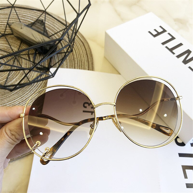 Women Sunglasses Luxury Decoration Classic Eyewear Sunglasses Original Brand Designer Sun Glasses Fashion UV400