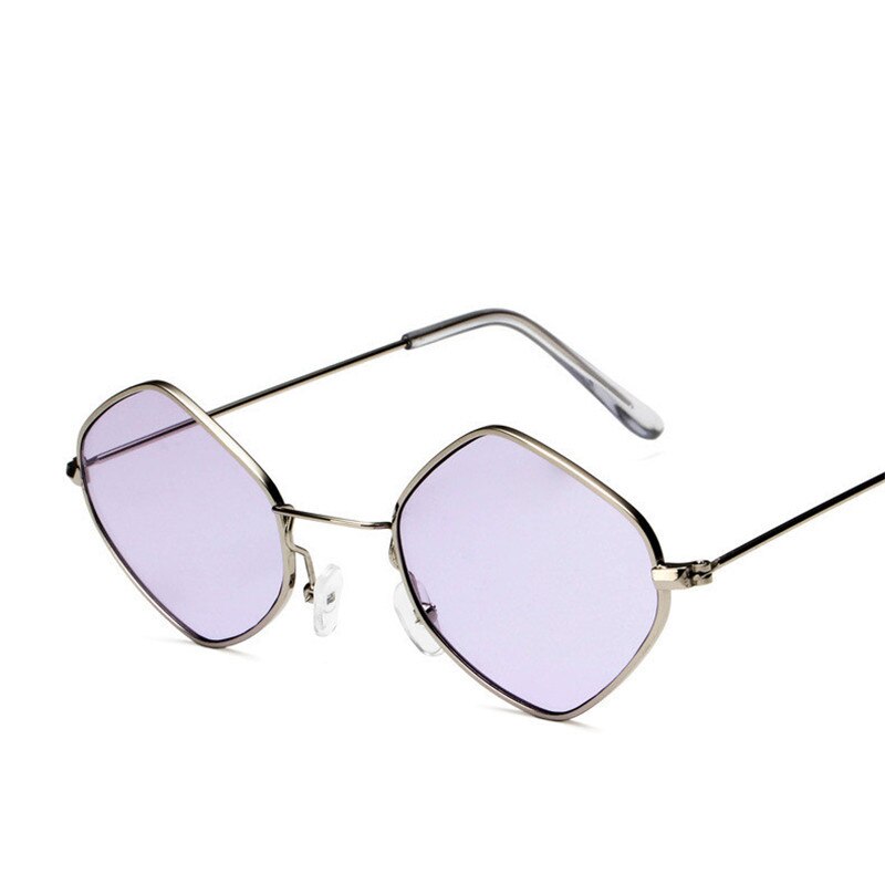 Polygon Sunglasses Women Men Brand Designer Vintage Sunglasses Clear Sun Glasses Sexy Fashion Couple Eyewear