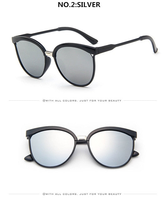 Cat Eye Brand Designer Sunglasses Women Luxury Plastic Sun Glasses Classic Retro Outdoor Eyewear