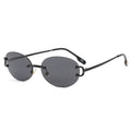 New Avant-Garde Glasses Square Siamese Sunglasses Personality Men And Women Street Shot Fashionable Sunglasses