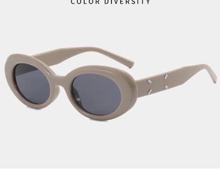 Women's trendy sunglasses fashionable cat eye sunshade