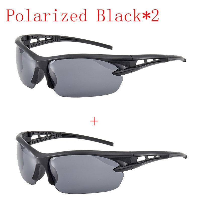 2PCS Polarized Car Night Vision Goggles Sunglasses Night Driving Glasses Driver Goggles Unisex UV400 Eyewear Auto Accessries