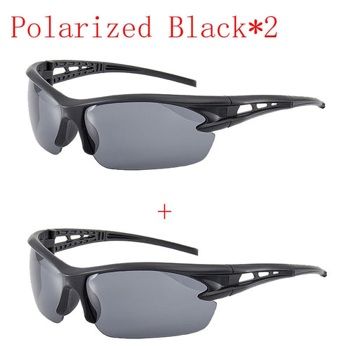 2PCS Polarized Car Night Vision Goggles Sunglasses Night Driving Glasses Driver Goggles Unisex UV400 Eyewear Auto Accessries