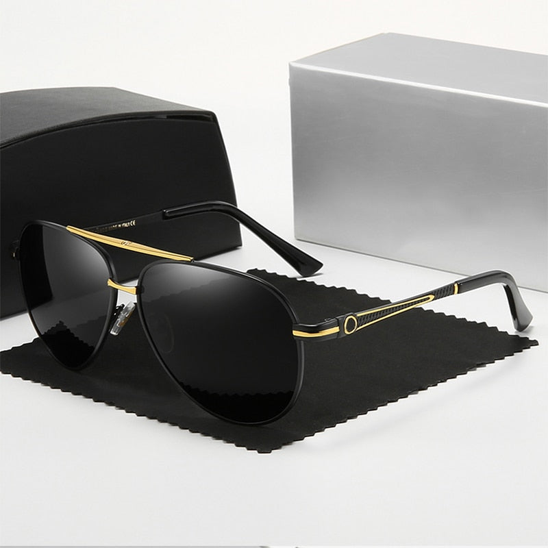 Luxury Brand Mercede Sunglasses Men Polarized Driving Coating Mirror Glasses UV400 Pilot Eyewear Vintage Gafas De Sol Hombre 749