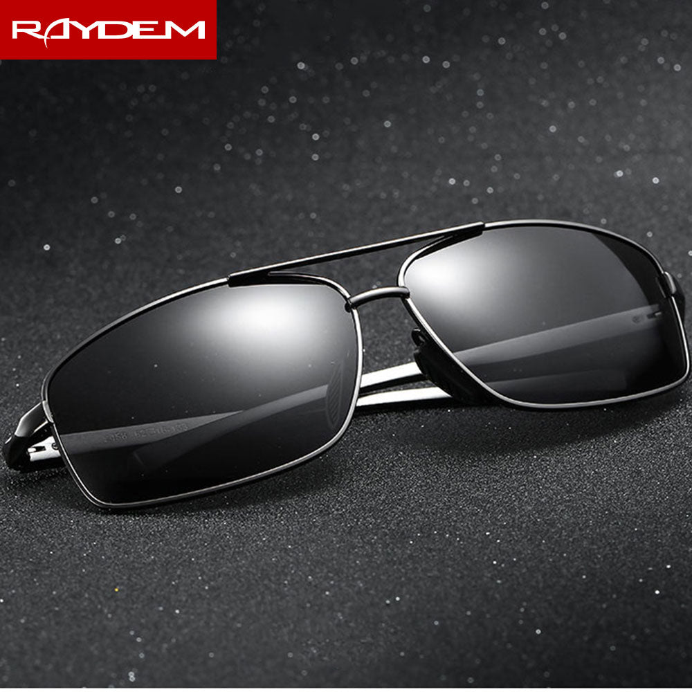 Polarized Men's Vintage Sunglasses Aluminum Sun Glasses Goggle Eyewear Accessories For Men