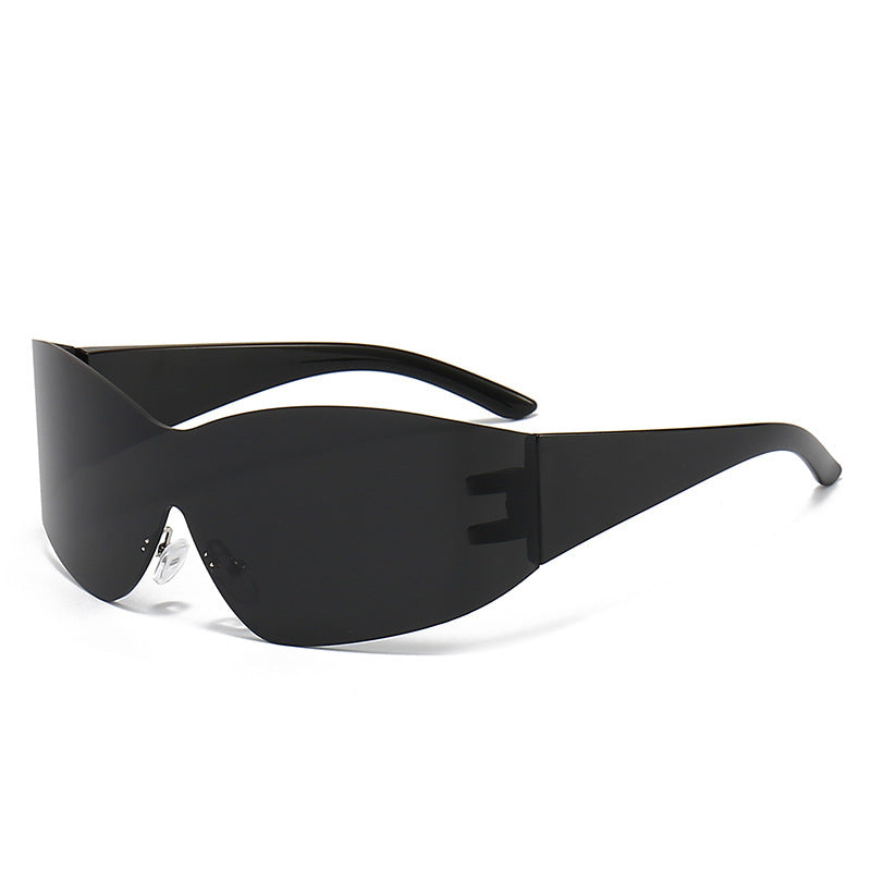 Fashionable Lightweight Oversized Sunglasses for Men, UV Protection, Stylish Frame, Ideal for Driving, Sports, and Cycling