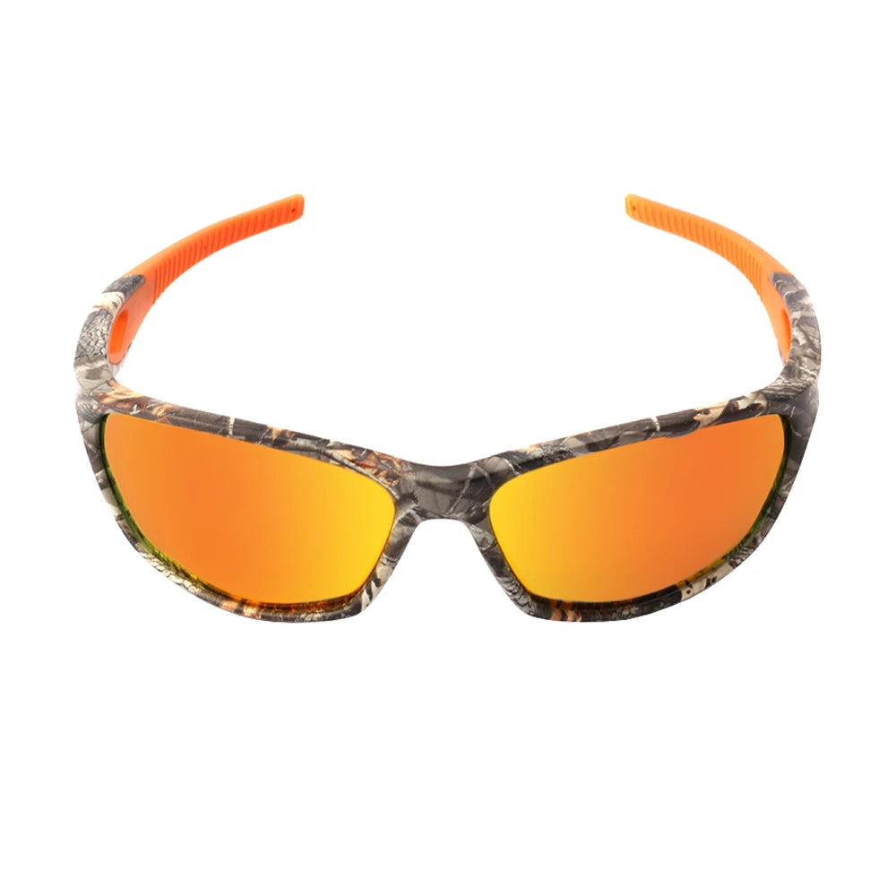 Polarized Sunglasses Camo Sports Fishing Eyewear TR90 Light Weight Safe protection Goggles