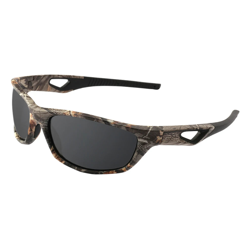 Polarized Sunglasses Camo Sports Fishing Eyewear TR90 Light Weight Safe protection Goggles