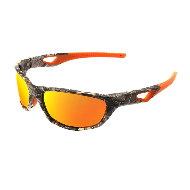 Polarized Sunglasses Camo Sports Fishing Eyewear TR90 Light Weight Safe protection Goggles