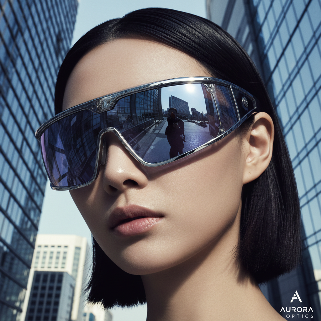 Cat-Eye Acetate Frame in Azure